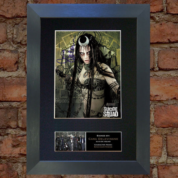 SUICIDE SQUAD Enchantress Signed Autograph Mounted Photo Repro Print 621