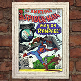 SPIDERMAN Comic Cover 32nd Edition Cover Reproduction Vintage Wall Art Print #10