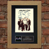 ARCADE FIRE Signed Autograph Mounted Photo REPRODUCTION PRINT A4 410