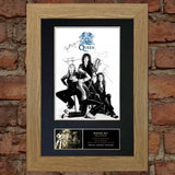 QUEEN Mounted Signed Photo Reproduction Autograph Print A4 327