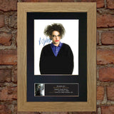 ROBERT SMITH The Cure Quality Autograph Mounted Signed Photo Repro Print A4 708