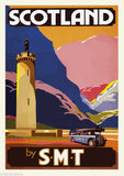 SCOTLAND VINTAGE RETRO TRAVEL Poster Nostalgic Home Print Wall Art Decor #69