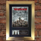 #2 WALKING DEAD Series 8 Quality Autograph Mounted Signed Photo Print A4 724