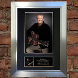 GLEN CAMPBELL Mounted Signed Photo Reproduction Autograph Print A4 279