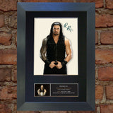 ROMAN REIGNS WWE Signed Autograph Mounted Photo Repro A4 Print 428