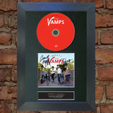 THE VAMPS Dvd Edition Signed DVD Cover Repro MOUNTED A4 Autograph Print (57)