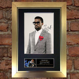KANYE WEST Mounted Signed Photo Reproduction Autograph Print A4 170