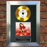 #139 GOLD DISC BRITNEY SPEARS One More Time Signed Autograph Mounted Repro A4