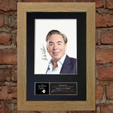 ANDREW LLOYD WEBBER Signed Autograph Mounted Photo REPRODUCTION PRINT A4 370