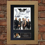 AEROSMITH Quality Autograph Mounted Photo Reproduction Print A4 463