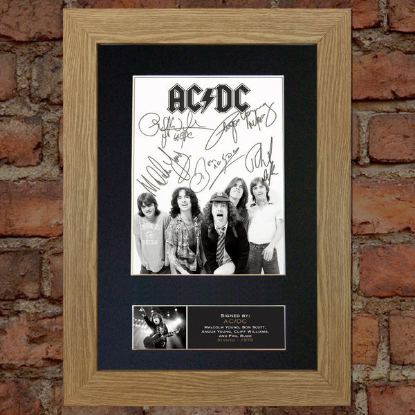#689 ACDC Mounted Print