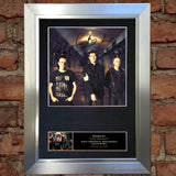 THE SCRIPT Mounted Signed Photo Reproduction Autograph Print A4 113