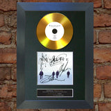 #182 WESTLIFE where we are GOLD DISC Cd Album Signed Autograph Mounted Print