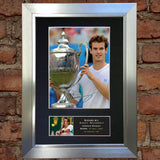 ANDY MURRAY tennis Signed Autograph Mounted Photo REPRODUCTION PRINT A4 43