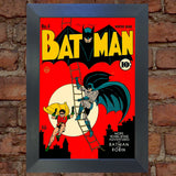 BATMAN Comic Cover 4th Edition Cover Reproduction Vintage Wall Art Print #2
