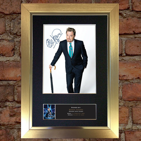EDDIE IZZARD Quality Autograph Mounted Photo Repro A4 Print 483