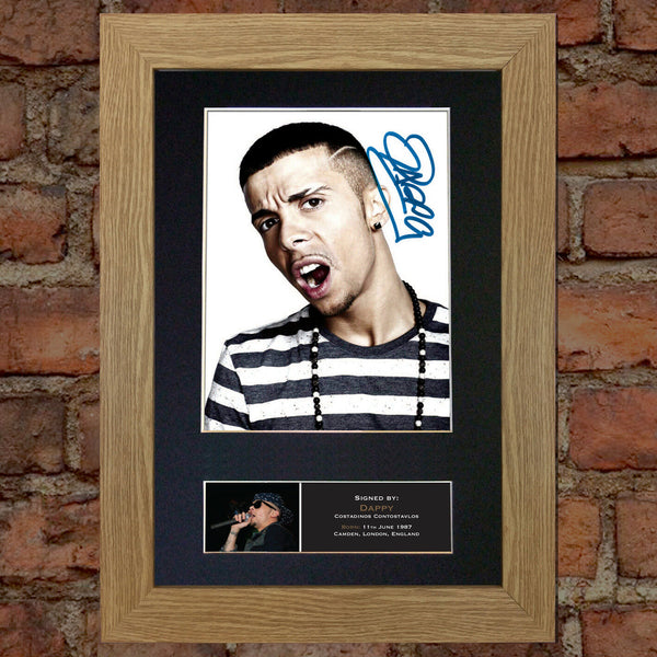 DAPPY Signed Autograph Quality Mounted Photo Repro A4 Print 443