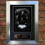 MICHAEL CAINE Batman Signed Autograph Mounted Photo REPRODUCTION PRINT A4 105