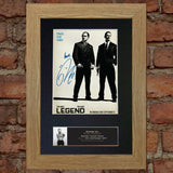 LEGEND KRAYS Tom Hardy Reproduction Signed Autograph Mounted Photo PRINT A4 575