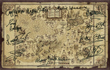 Harry Potter Wizarding World Map Quality Autograph Signed Re Print Poster 742