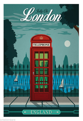 LONDON #3 VINTAGE RETRO TRAVEL Poster Nostalgic Home Art Print Wall Decor #50