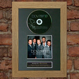 BOYZONE Back Again Signed Album COVER Repro Cd Print A4 Photo Autograph (26)