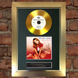 #139 GOLD DISC BRITNEY SPEARS One More Time Signed Autograph Mounted Repro A4