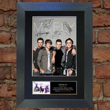 MCFLY Mounted Signed Photo Reproduction Autograph Print A4 303