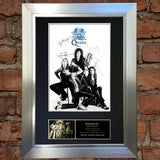 QUEEN Mounted Signed Photo Reproduction Autograph Print A4 327