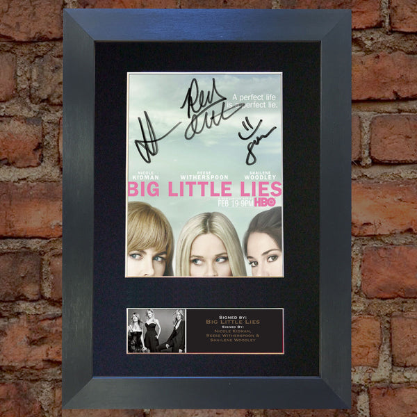 BIG LITTLE LIES Quality Signed Photo Autograph Mounted Repro A4 Print 646