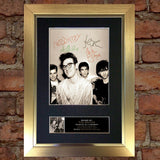 THE SMITHS Mounted Signed Photo Reproduction Autograph Print A4 115