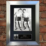 KRAY TWINS Ronnie & Reggie Signed Autograph Mounted Repro Photo PRINT A4 611