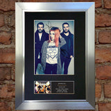 PARAMORE Mounted Signed Photo Reproduction Autograph Print A4 338