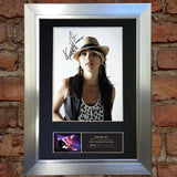 KT TUNSTALL Mounted Signed Photo Reproduction Autograph Print A4 356