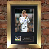 JACK CLARKE Leeds United Mounted Signed Photo Reproduction Autograph Print 789