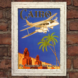 CAIRO VINTAGE RETRO TRAVEL Poster Nostalgic Home Art Print Wall Decor #23