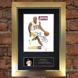 KOBE BRYANT Basketball Quality Autograph Mounted Signed Photo RePrint Poster 777