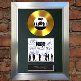 #189 LINKIN PARK Minutes to Midnight GOLD DISC Album Signed Autograph Print
