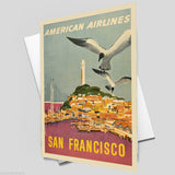 SAN FRANCISCO #3 VINTAGE RETRO TRAVEL Poster Nostalgic Home Print Wall Decor #68