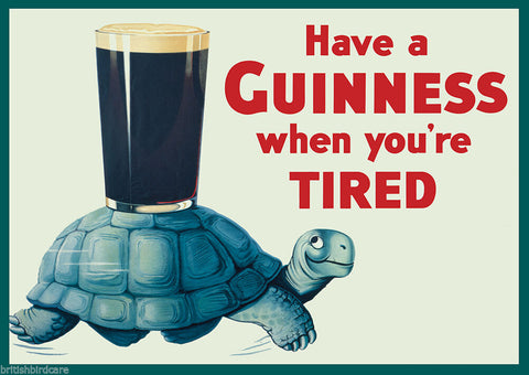 GUINNESS POSTER #2 Very Rare Quality re-Print from Original Choose your size