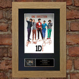 ONE DIRECTION 1D 2012 Mounted Signed Photo Reproduction Autograph Print A4 124