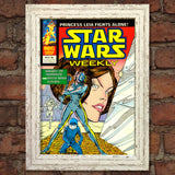 STAR WARS Comic Cover 70th Edition Reproduction Rare Vintage Wall Art Print #17