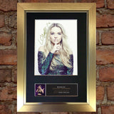 LOUISA JOHNSON Signed Autograph Mounted Photo REPRODUCTION PRINT A4 598