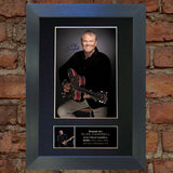 GLEN CAMPBELL Mounted Signed Photo Reproduction Autograph Print A4 279