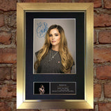 CHERYL COLE Mounted Signed Photo Reproduction Autograph Print A4 237