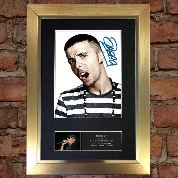 DAPPY Signed Autograph Quality Mounted Photo Repro A4 Print 443