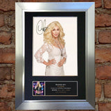 CHER Mounted Signed Photo Reproduction Autograph Print A4 224