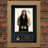 ROMAN REIGNS WWE Signed Autograph Mounted Photo Repro A4 Print 428