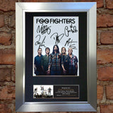 FOO FIGHTERS No2 RARE Signed Autograph Mounted Photo Repro A4 Print 597