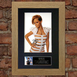 RIHANNA Mounted Signed Photo Reproduction Autograph Print A4 246